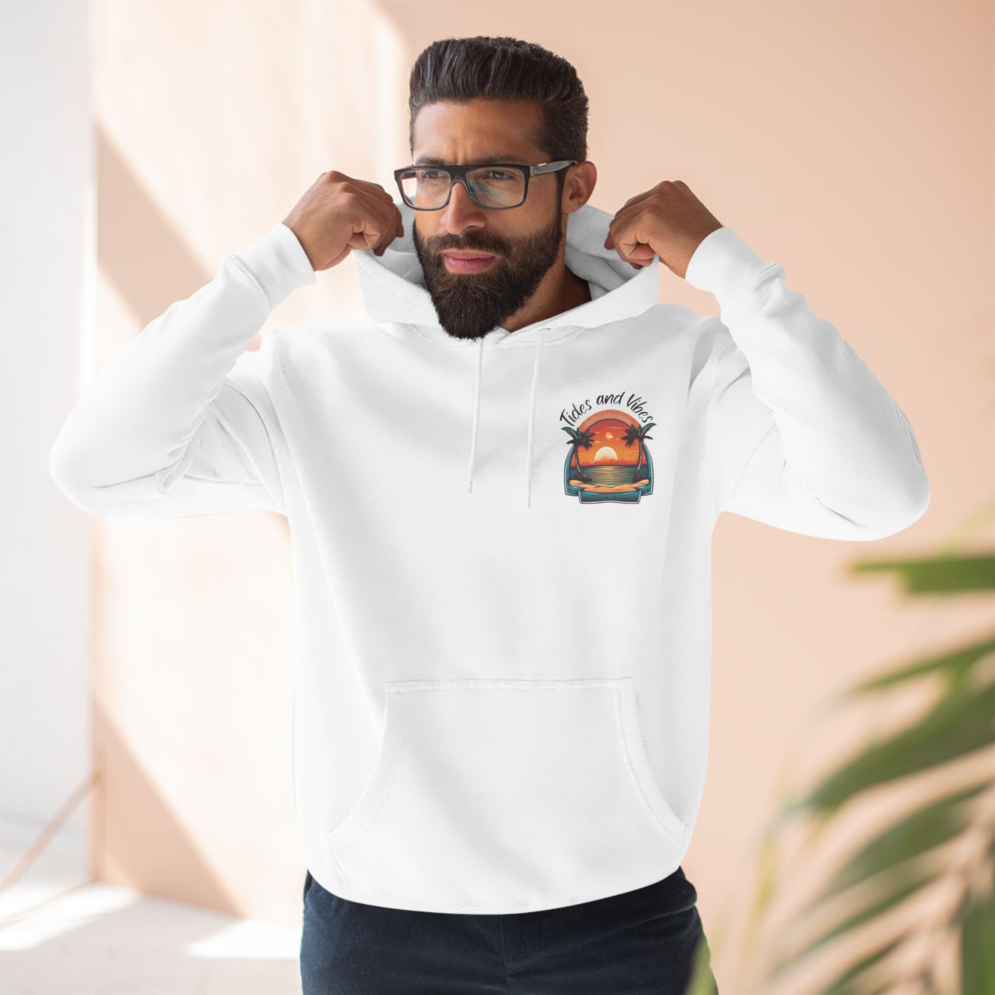 Three-Panel Fleece Hoodie